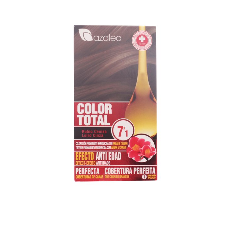 Azalea Total Color 7.1 Aschblondes Haar
