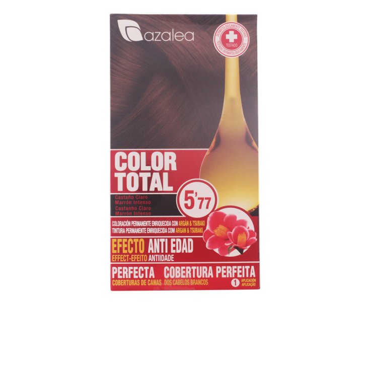 Azalea Total Color 5.77 Intensives Braun Hellbraunes Haar