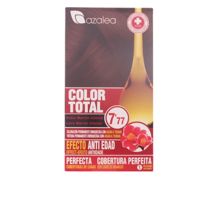 Azalea Total Color 7.77 Intensives Braunblondes Haar
