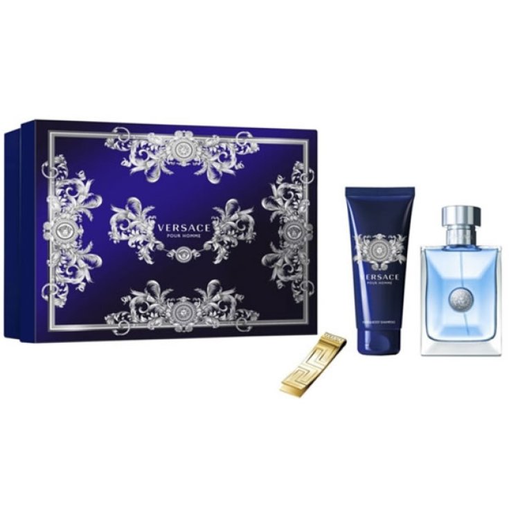 Versace Pour Homme Eau de Toilette Spray 100ml Set 3 Teile 2016