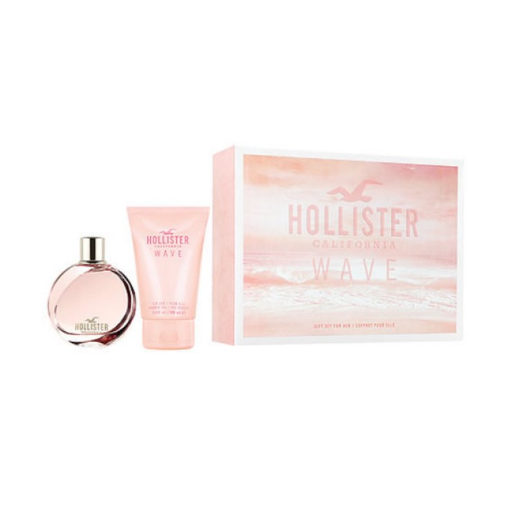 Hollister Wave Eau de Parfum Spray 100 ml Set 2 Teile 2016 Hollister Wave Eau de Parfum Spray 100 ml Set 2 Teile 2016