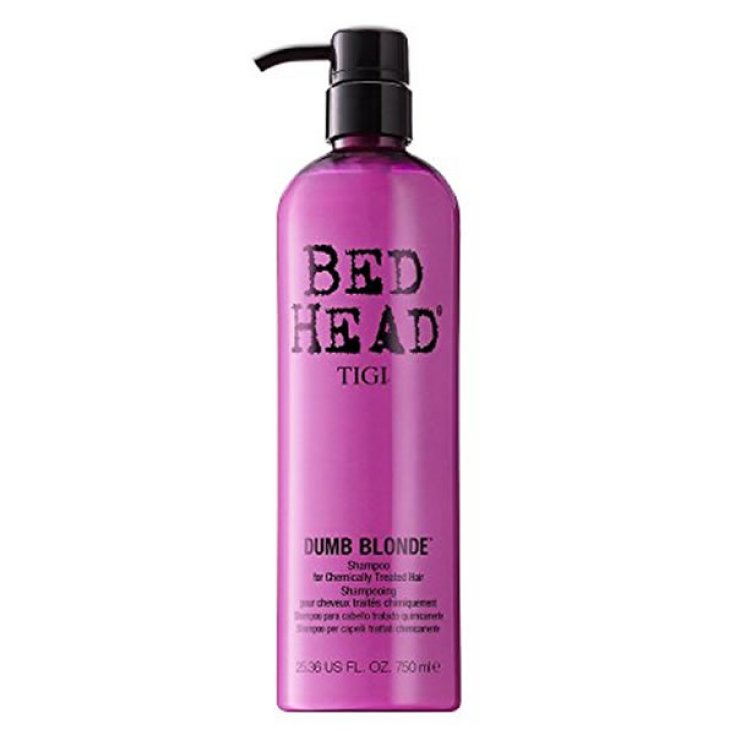 Tigi Bed Head Dumb Blonde Shampoo für geschädigtes Haar 750 ml