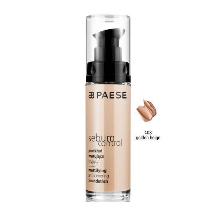 Country Sebum Control Mattierende und deckende Foundation 403 Golden Beige