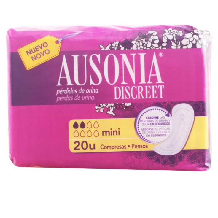 Ausonia Discreet Mini Damenbinden 20 Einheiten