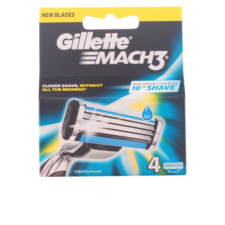 * GILLETTE MACH 3 KLINGEN X 4 ST