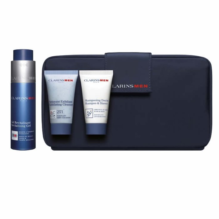Clarins Men Revitalizing Gel 50ml Set 4 Teile 2017