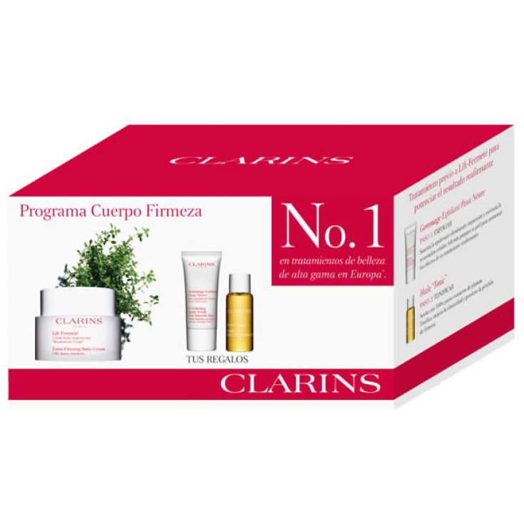 Clarins Lift-Fermeté Regenerierende tonisierende Körpercreme 200ml Set 3 Teile 2017