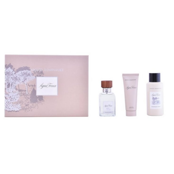 Adolfo Dominguez Agua Fresca Eau de Toilette Spray 120ml Set 3 Teile 2017