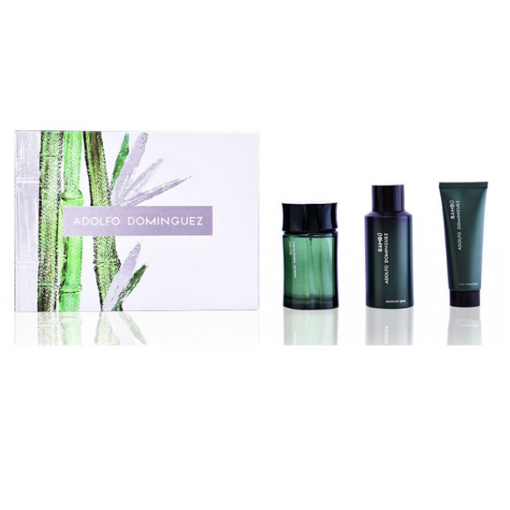 Adolfo Dominguez Bambu Eau de Toilette Spray 120ml Set 3 Teile 2017