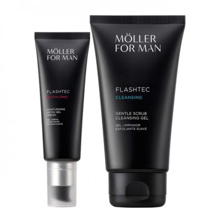 Anne Möller For Man Flashtec Detox Gel Creme 50ml Set 2 Teile