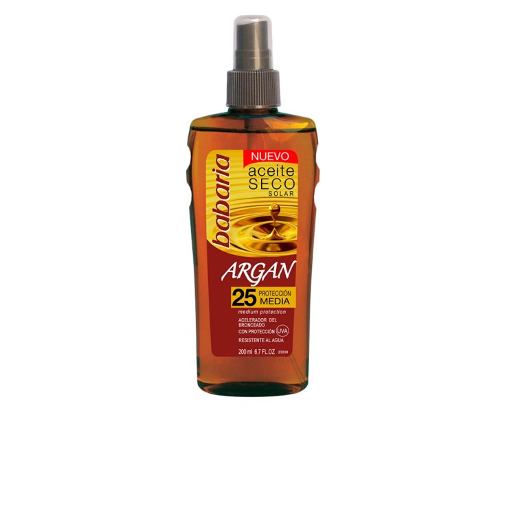 Babaria Argan Trockenöl Spray Spf25 200ml