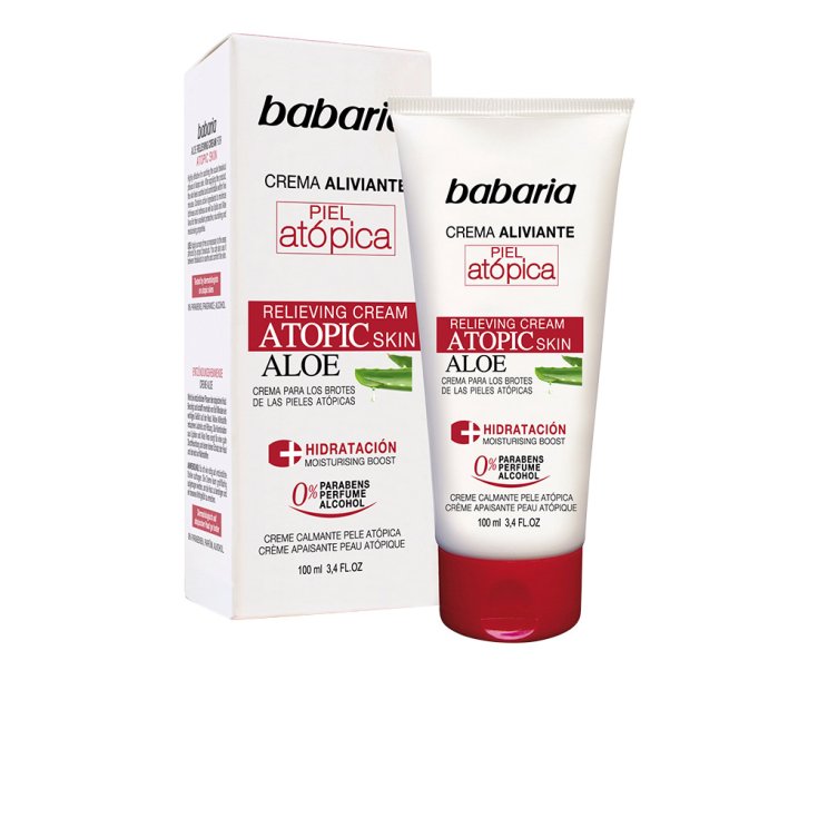 Babaria Aloe Vera Atopic Skin Relief Cream 0% 100ml Babaria Aloe Vera Atopic Skin Relief Cream 0% 100ml