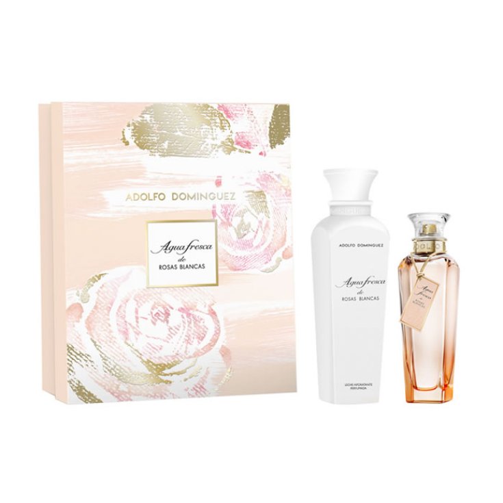 Adolfo Dominguez Agua Fresca De Rosas Blancas Eau De Toilette Spray 120ml Set 2 Teile 2017