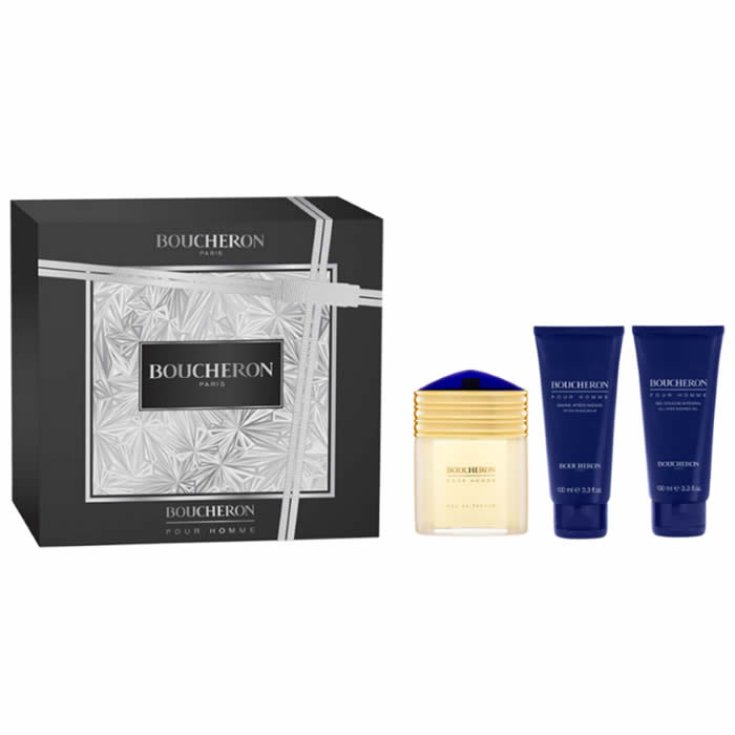 Boucheron Homme Eau de Parfum Spray 100ml Set 2 Teile 2017