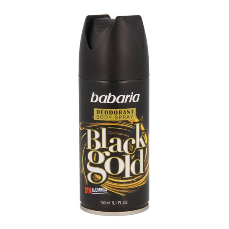 Babaria Black Gold Deo Spray 150ml + 50ml Kostenlos