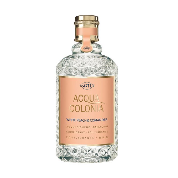 4711 Weißer Pfirsich und Koriander Eau de Cologne Spray 170ml