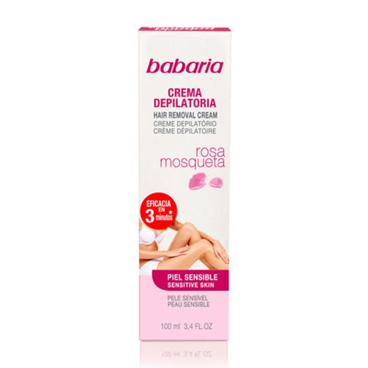Babaria Rosa Mosqueta Enthaarungscreme für empfindliche Haut 100ml