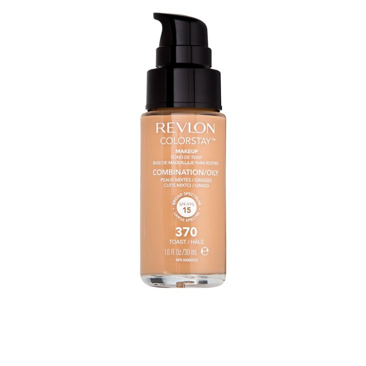 Revlon Colorstay Make Up Kombination für fettige Haut 370 Toast 30ml