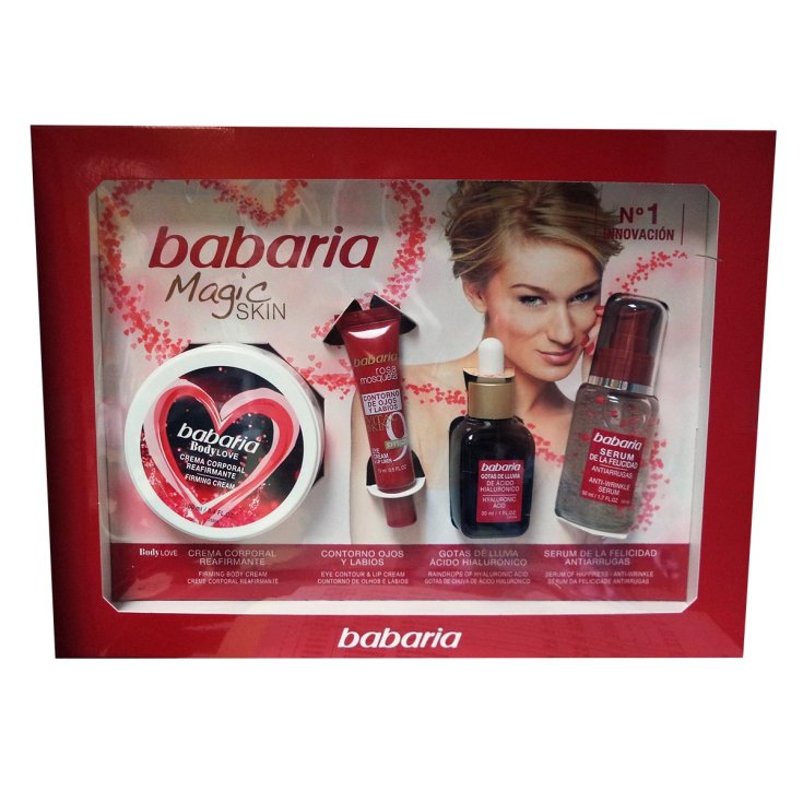 Babaria Magic Skin Anti-Falten-Serum 50ml Set 4-tlg