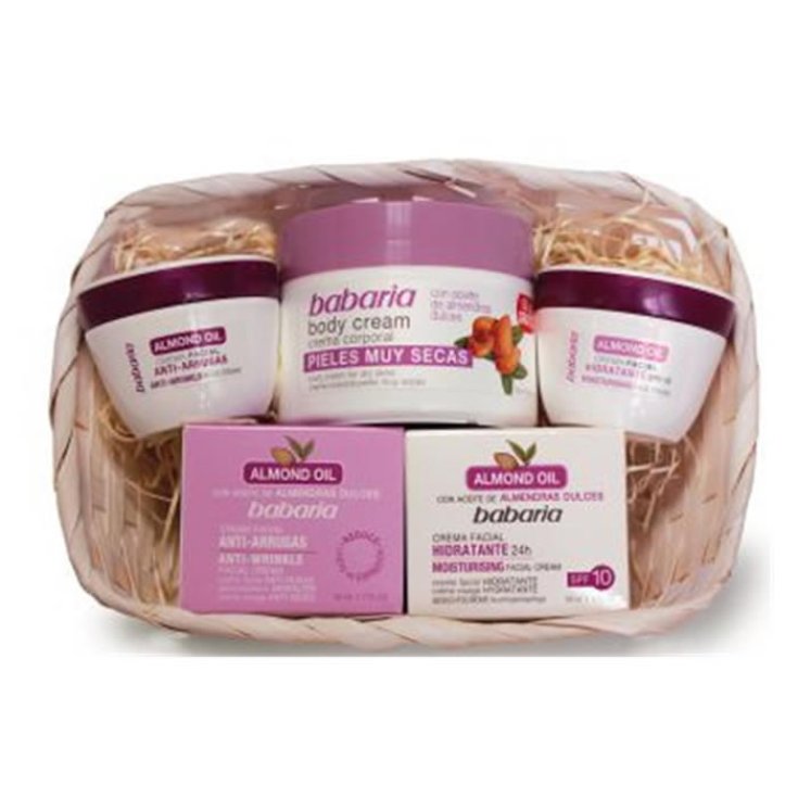 Babaria Mandelöl Faltencreme 50ml Set 3 Teile