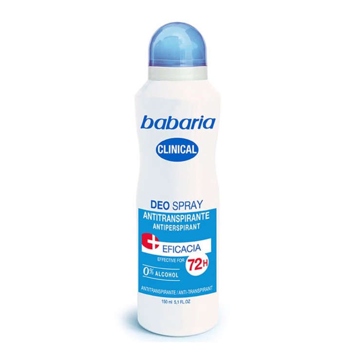 Babaria Clinical Deodorant Antitranspirant 72h Spray 150ml