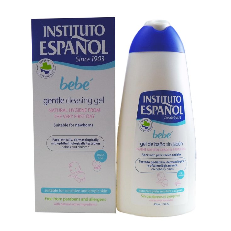 Instituto Español Seifenfreies Badegel Allergenfrei Baby empfindliche Haut 500ml Instituto Español Seifenfreies Badegel Allergenfrei Baby empfindliche Haut 500ml