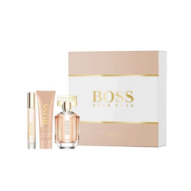 * BOSS THE SCENT D KIT EDP50 + LOT + MIN