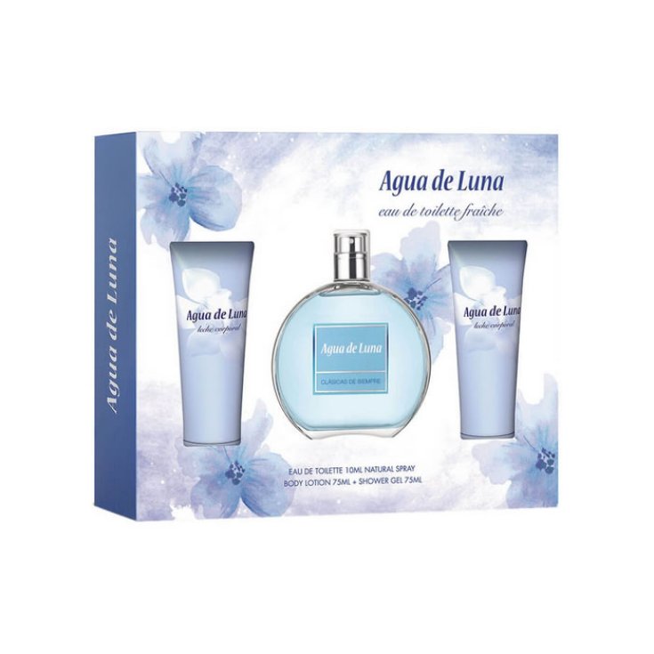 Puig Agua De Luna Eau de Toilette Spray 100ml Set 3 Teile 2018