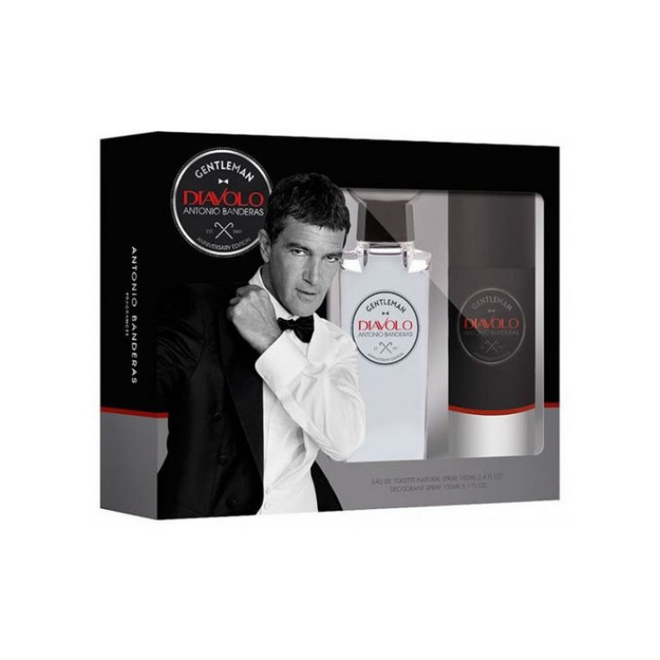Antonio Banderas Diavolo Gentleman Eau de Toilette Spray 100ml Set 2 Teile 2018