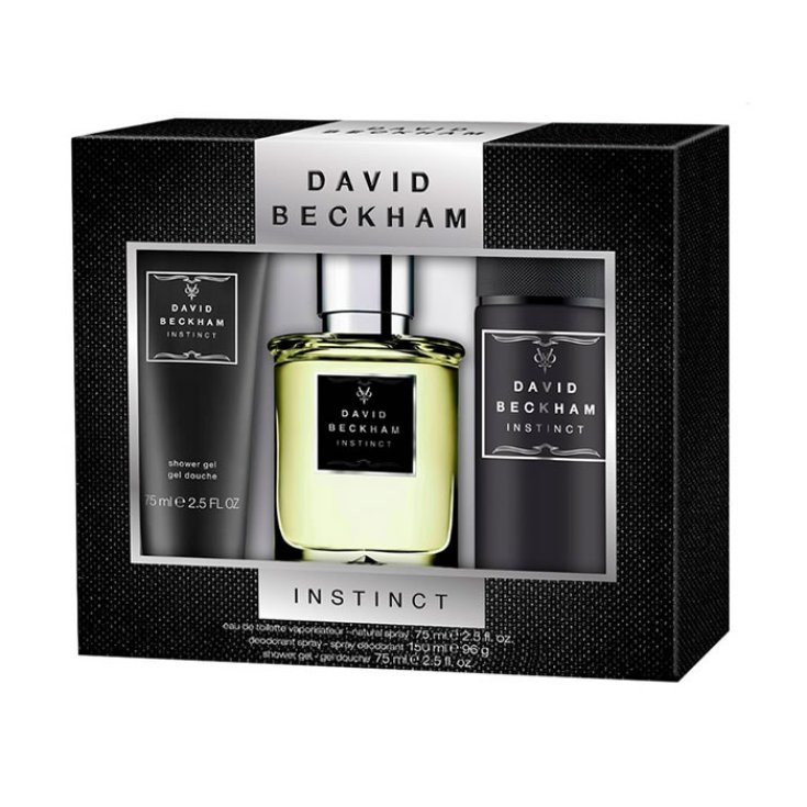 David Beckham Instinct Eau de Toilette Spray 75ml Set 3 Teile 2018