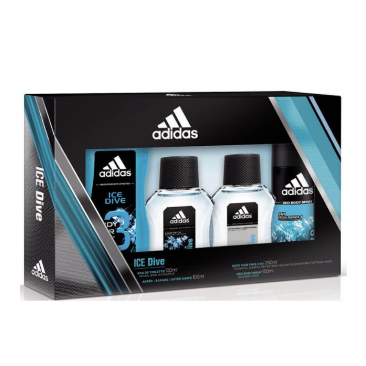Adidas Ice Dive Eau de Toilette Spray 100ml Set 4 Teile 2018