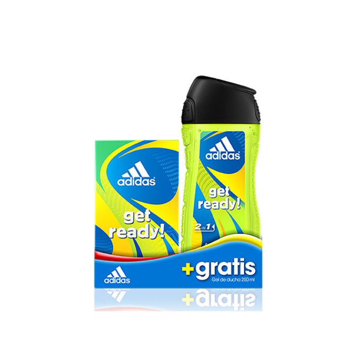 Adidas Get Ready For Him Eau de Toilette Spray 50ml Set 2 Teile 2018