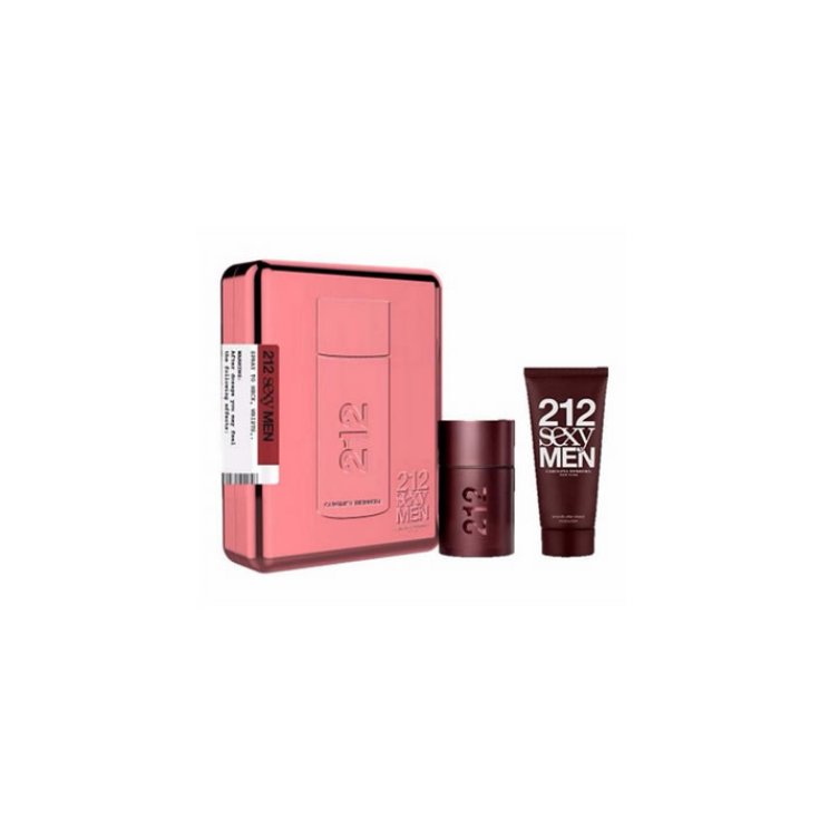 Carolina Herrera 212 Sexy Men Eau de Toilette Spray 50ml Set 2 Teile 2018