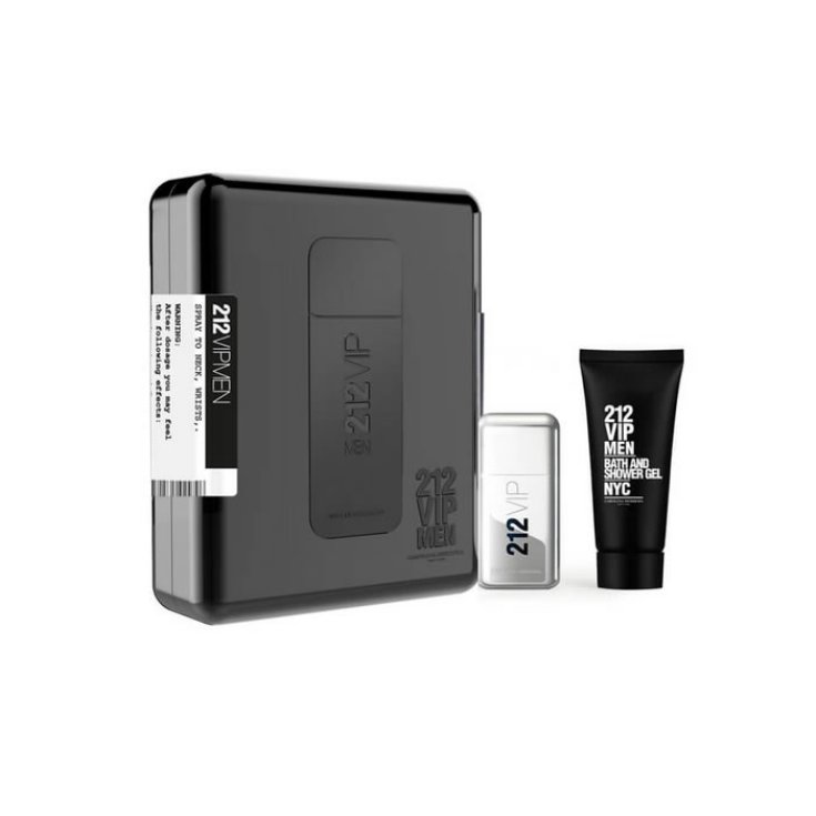 Carolina Herrera 212 Vip Men Eau de Toilette Spray 50 ml Set 2 Teile 2018