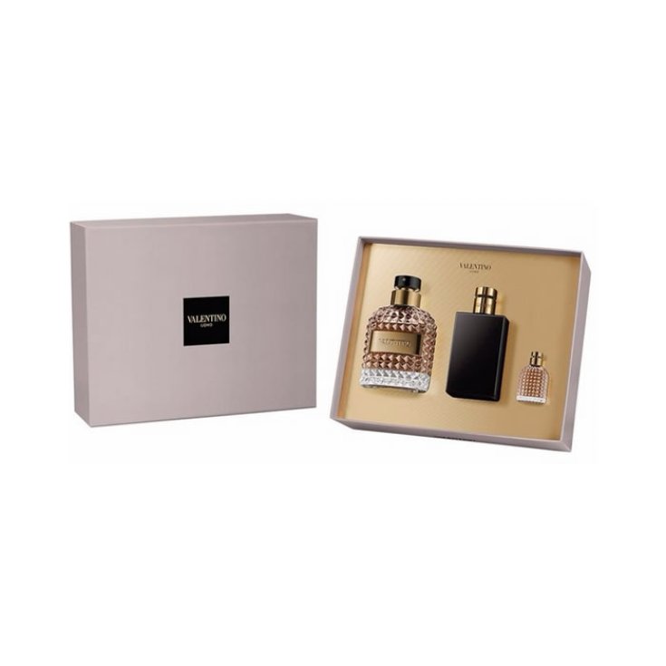 Valentino Man Eau de Toilette Spray 100ml Set 3 Teile 2018