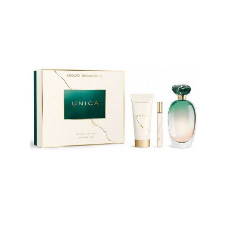Adolfo Dominguez Única Eau de Toilette Spray 100ml Set 3 Teile 2018