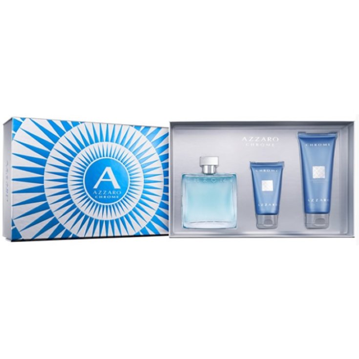 Azzaro Chrome Eau de Toilette Spray 100ml Set 3 Teile 2018