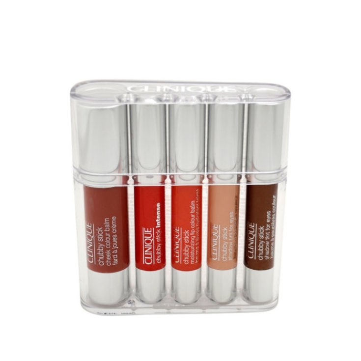 Clinique Chubby Sticks Cheeks Eyes and Lips Set 5 Teile 2018