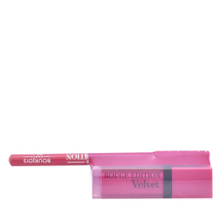 Bourjois Rouge Edition Velvet Lipstick 06 Pink Pong Set 2 Teile
