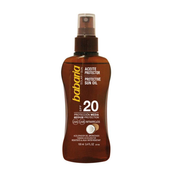 Babaria Kokosnuss-Bräunungsöl-Spray Spf20 100ml