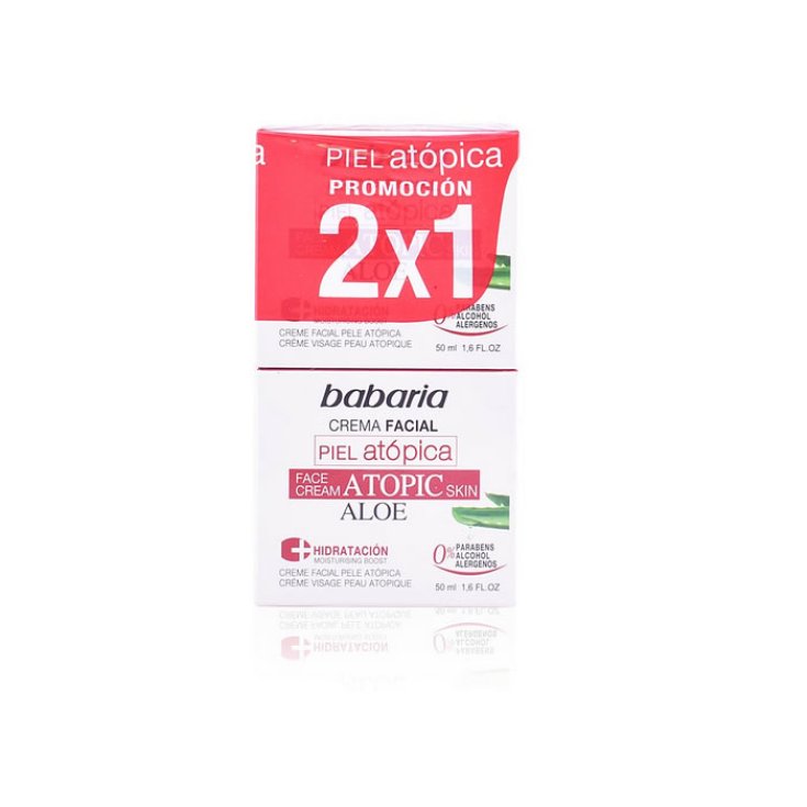 Babaria Atopic Skin Face Cream 50ml Set 2 Teile 2018