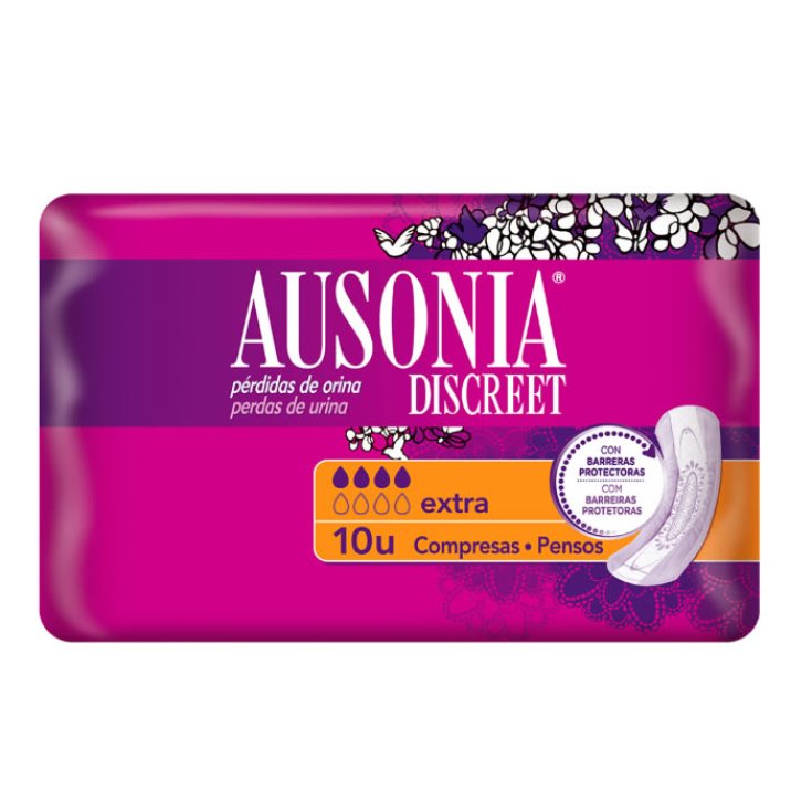 Ausonia Discreet Extra Damenbinden 10 Einheiten