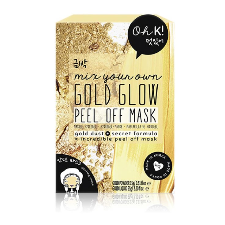 Ach K! Gesichtsmaske Gold Glow abziehen Ach K! Gesichtsmaske Gold Glow abziehen