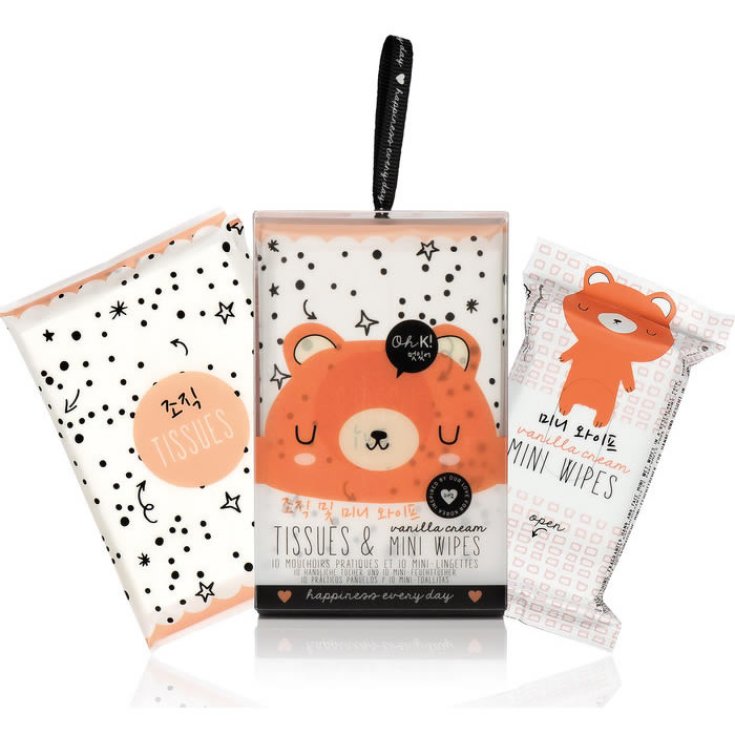 Ach K! Tussues & Mini Wipes Vainilla Creme 20 Teile Ach K! Tussues & Mini Wipes Vainilla Creme 20 Teile