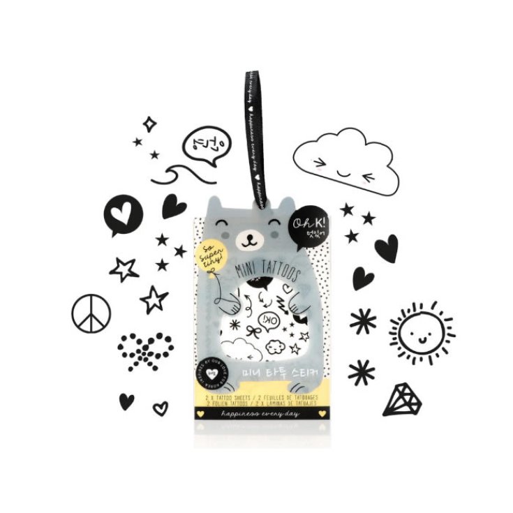 Ach K! Mini-Tattoos 2 Blätter Ach K! Mini-Tattoos 2 Blätter