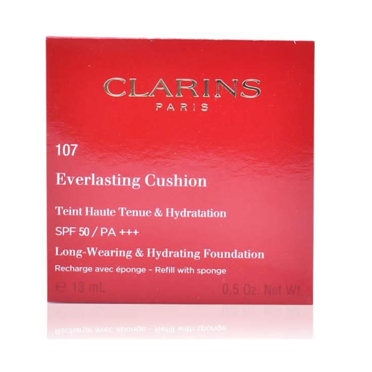 Clarins Everlasting Cushion Foundation Spf50 107 Recharge 13ml