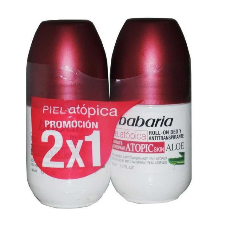 Babaria Deo Roll On Atopic Skin 50ml Set 2 Teile 2018