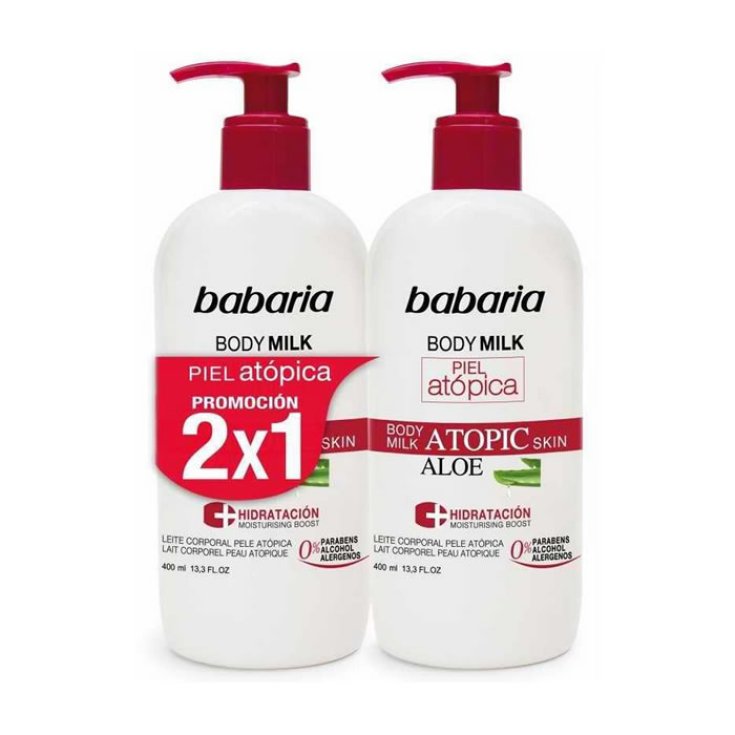 Babaria Body Milk Atopic Skin 400ml Set 2 Teile 2018