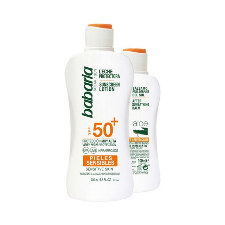 Babaria Sun Sonnenschutzlotion Spf50 Plus 200ml Set 2 Teile 2018