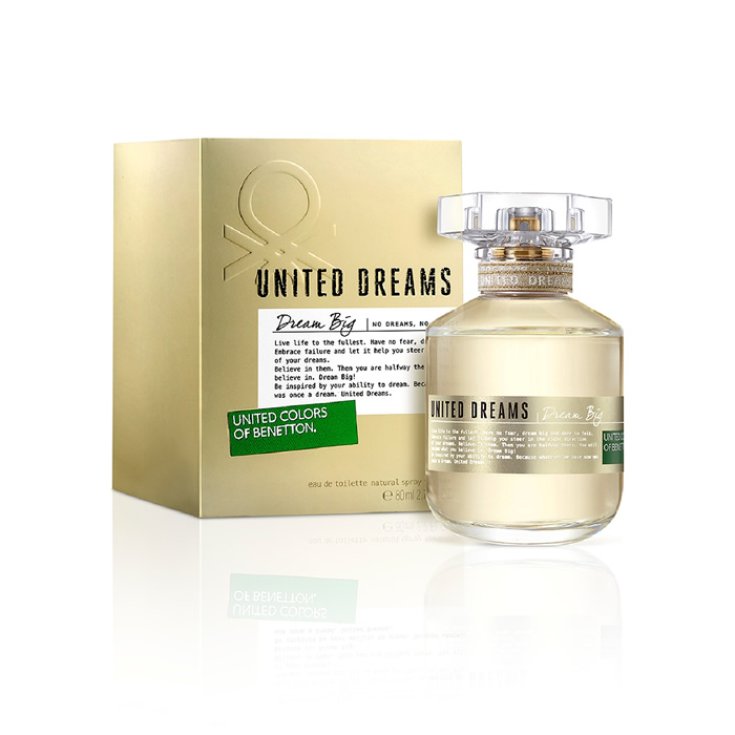 Benetton United Dreams Dream Big Woman Eau de Toilette Spray 80 ml Sonderedition
